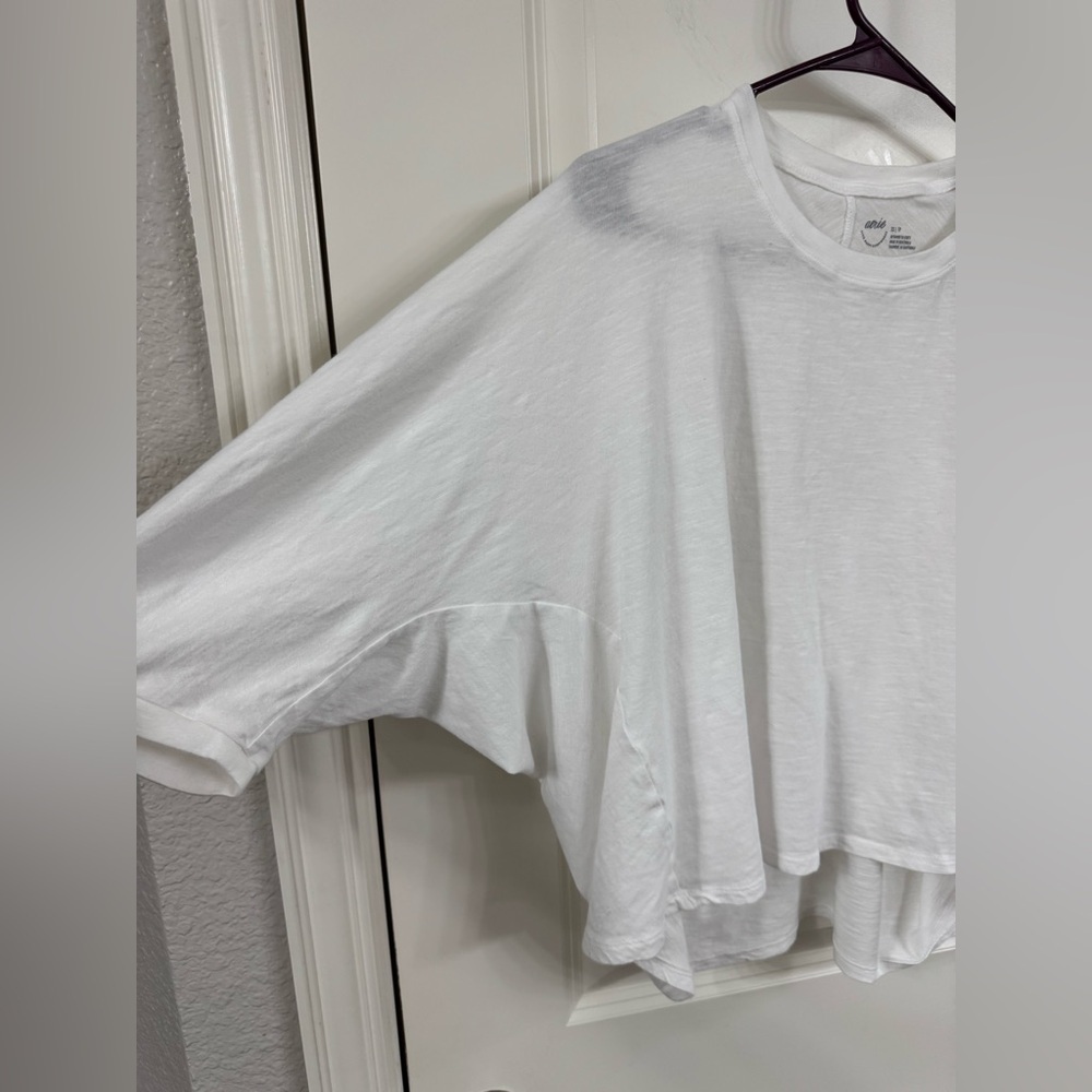Aerie White Long Sleeve Tee